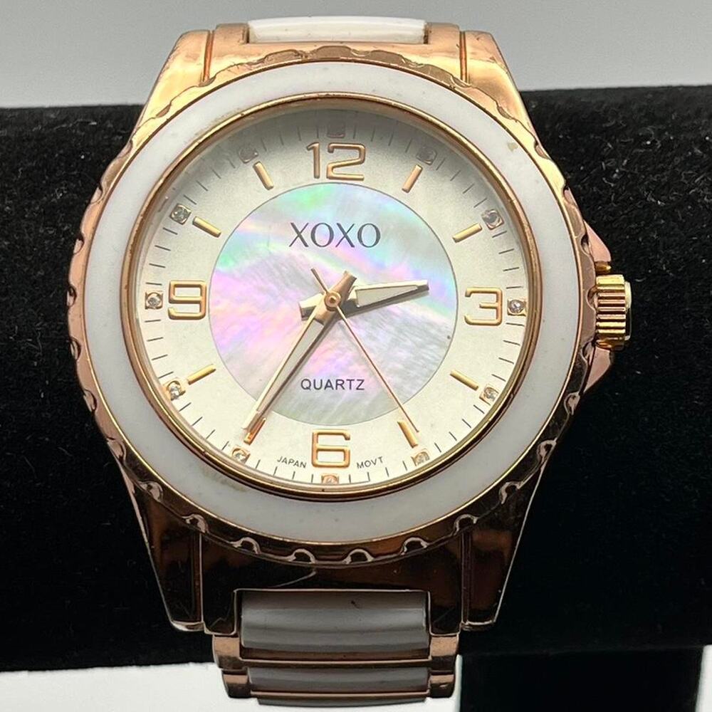Gold mens watch